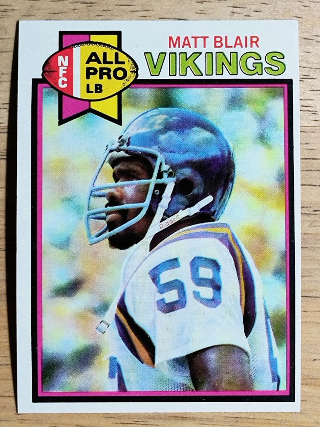1979 Topps #125 Matt Blair AP (NM)