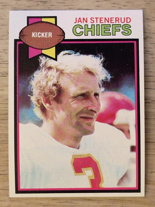 1979 Topps #142 Jan Stenerud (NMMT)