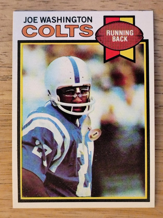 1979 Topps #150 Joe Washington (NMMT)