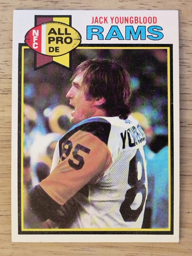 1979 Topps #180 Jack Youngblood AP (NMMT)