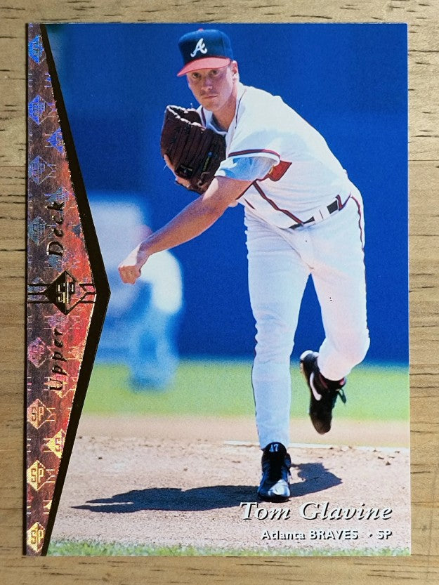 1995 SP Silver #32 Tom Glavine
