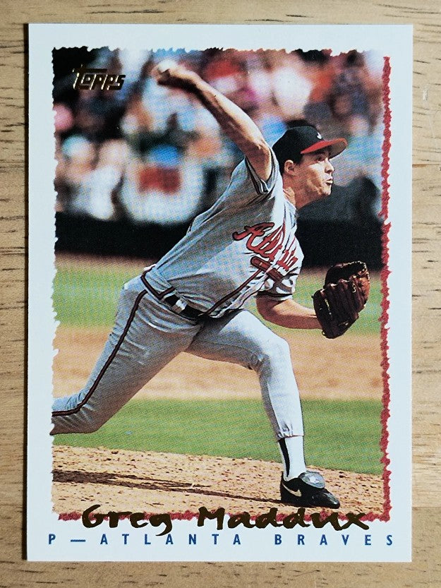 1995 Topps #295 Greg Maddux