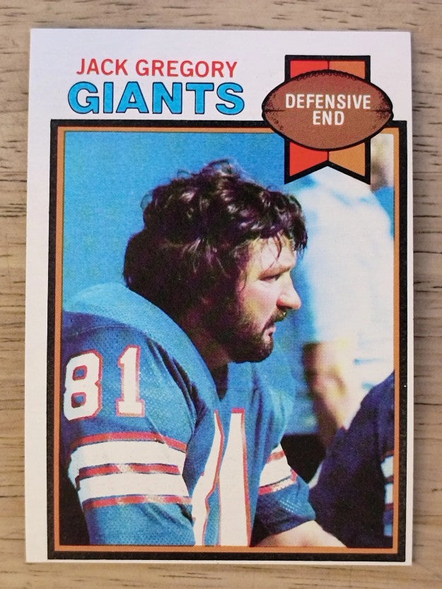 1979 Topps #291 Jack Gregory (EX)