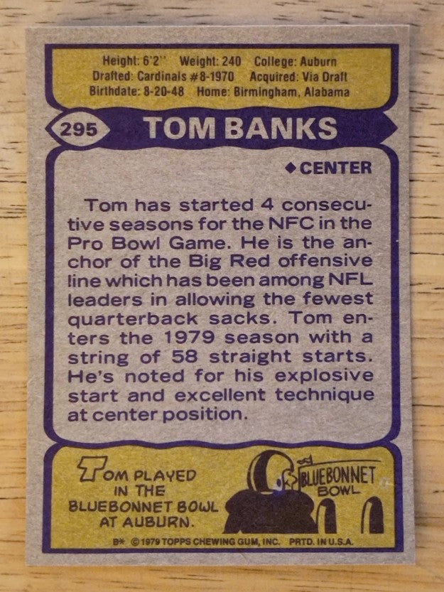 1979 Topps #295 Tom Banks AP (NM)