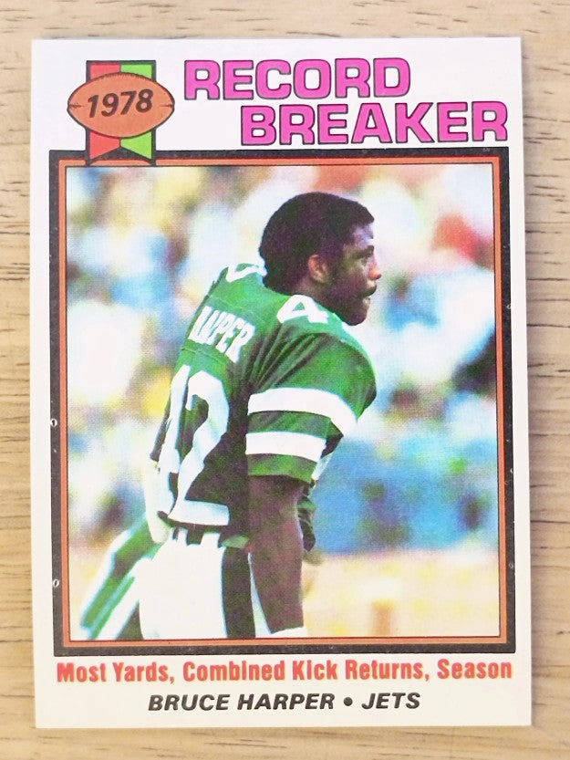 1979 Topps #333 Bruce Harper RB (NMMT)