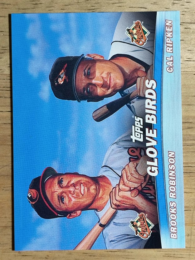 2001 Topps Combos #TC3 Brooks Robinson/Cal Ripken Jr