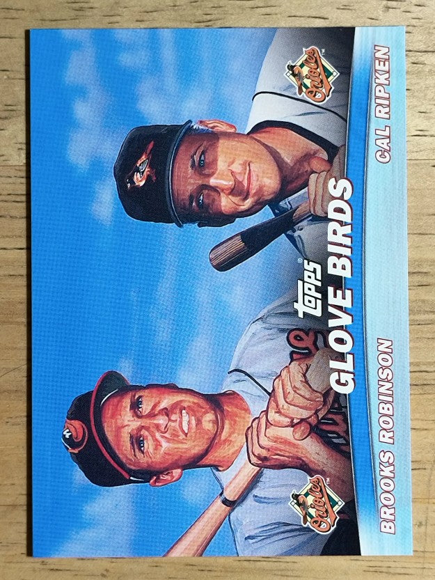 2001 Topps Combos #TC3 Brooks Robinson/Cal Ripken Jr
