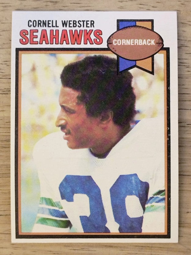 1979 Topps #349 Cornell Webster RC (EXMT)