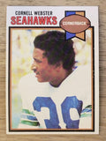 1979 Topps #349 Cornell Webster RC (EXMT)