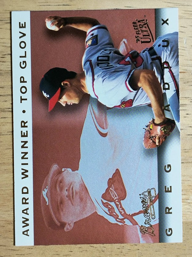 1995 Ultra Award Winners #18 Greg Maddux