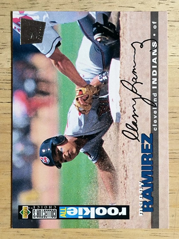 1995 Collector's Choice SE Silver Signature #117 Manny Ramirez