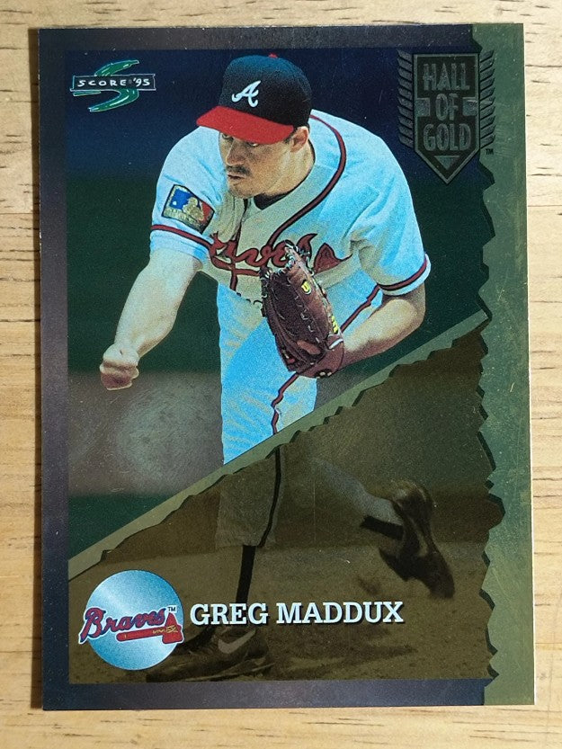1995 Score Hall of Gold #HG18 Greg Maddux