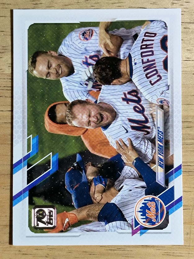 2021 Topps #555 New York Mets TC