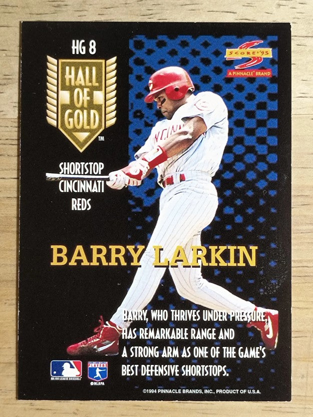 1995 Score Hall of Gold #HG8 Barry Larkin