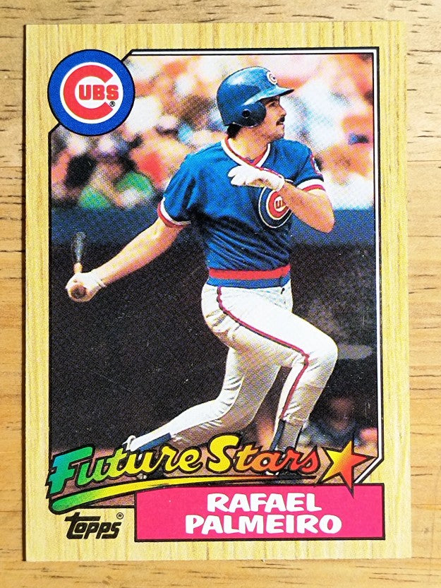 1987 Topps #634 Rafael Palmeiro RC