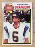 1979 Topps #483 Rolf Benirschke (NM)