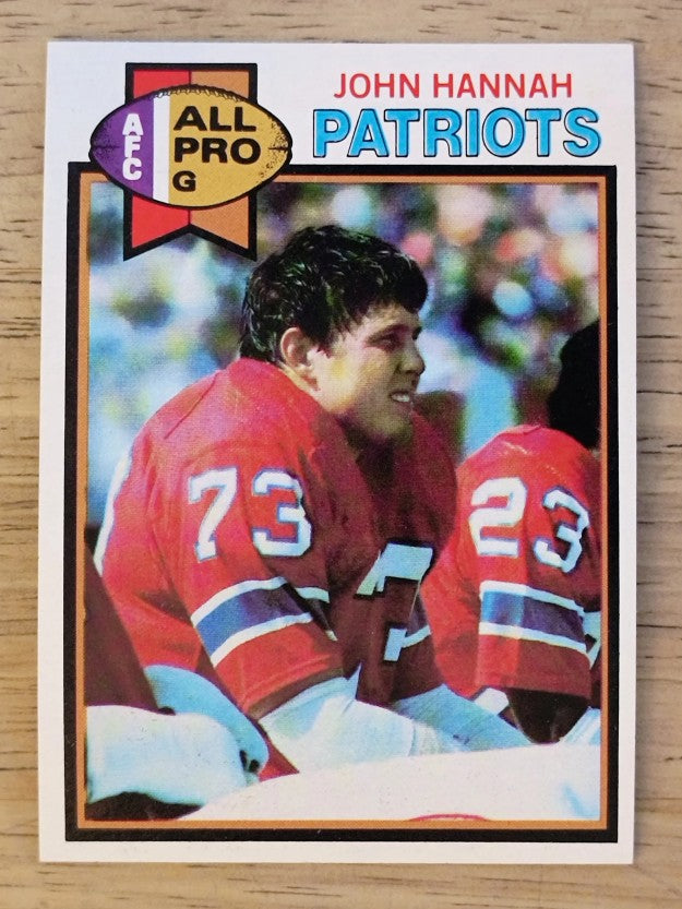 1979 Topps #485 John Hannah AP (NMMT)