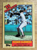 1987 Topps #1 Roger Clemens RB