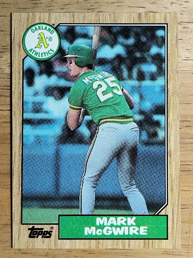 1987 Topps #366 Mark McGwire