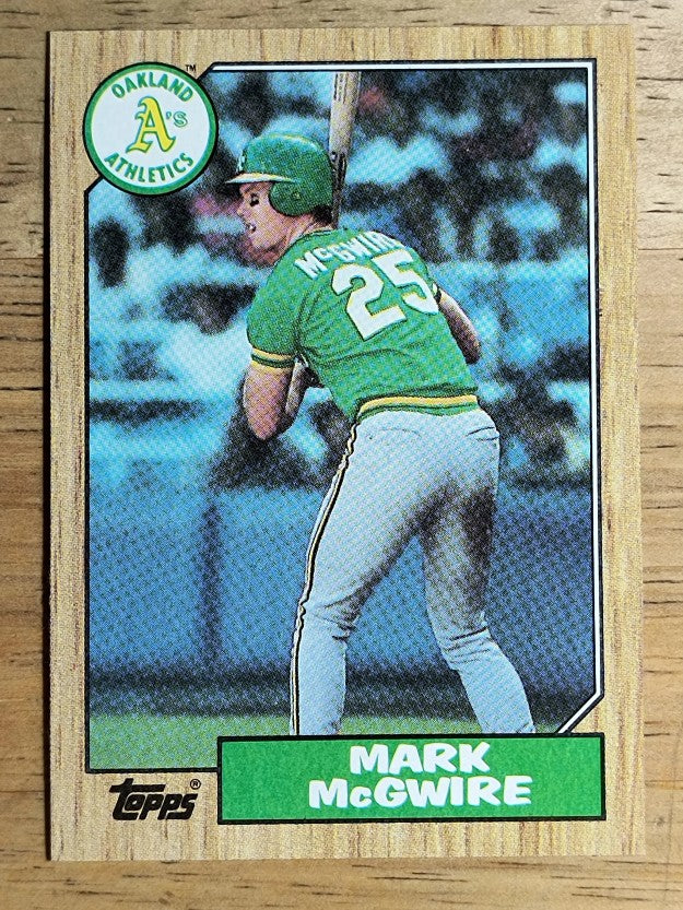 1987 Topps #366 Mark McGwire
