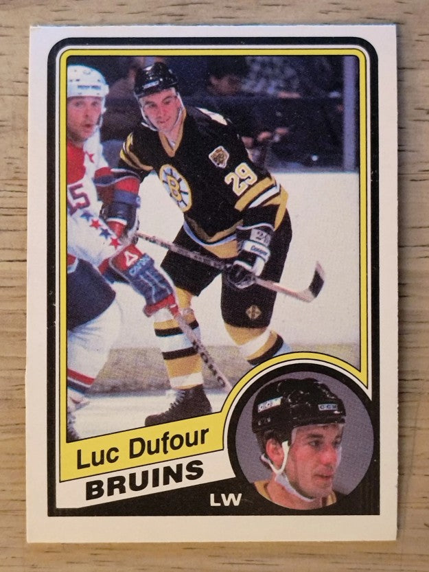 1984-85 O-Pee-Chee #3 Luc Dufour