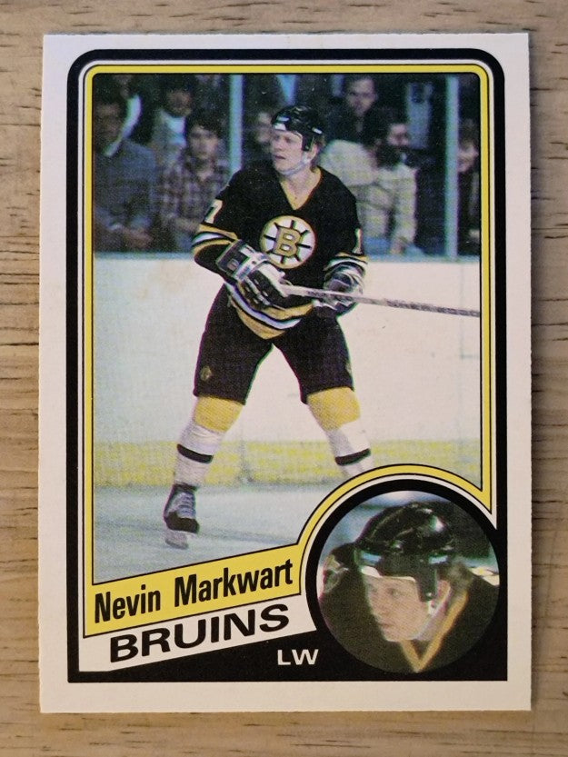 1984-85 O-Pee-Chee #8 Nevin Markwart RC