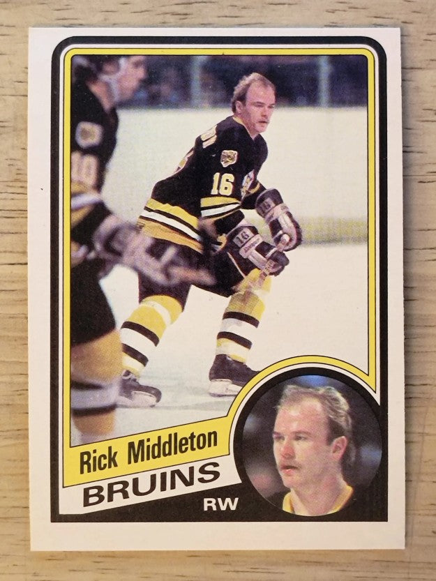 1984-85 O-Pee-Chee #9 Rick Middleton