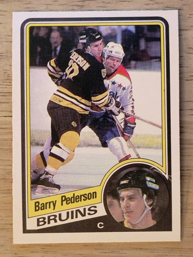 1984-85 O-Pee-Chee #14 Barry Pederson