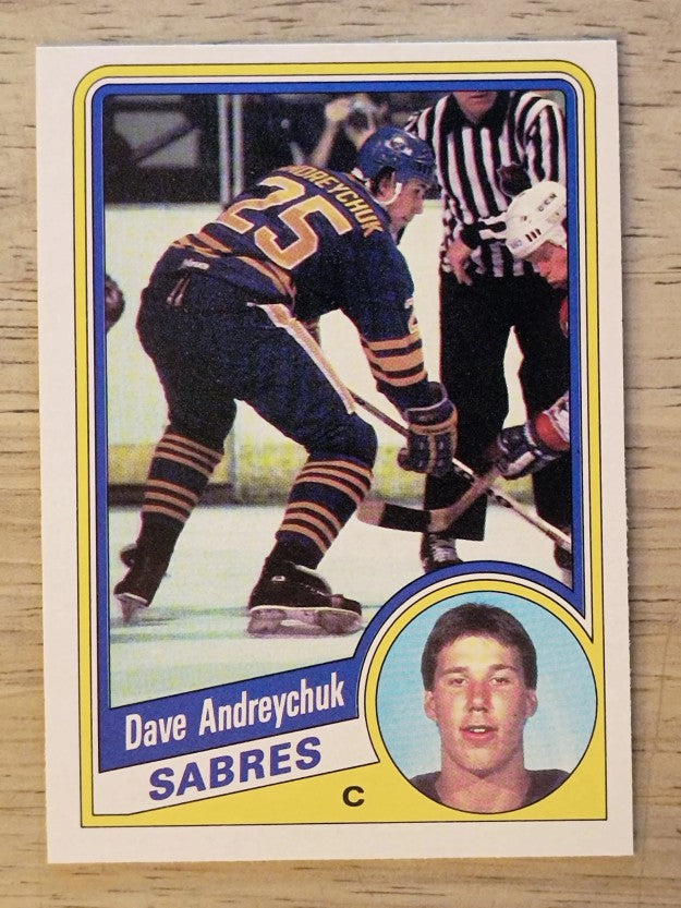 1984-85 O-Pee-Chee #17 Dave Andreychuk RC