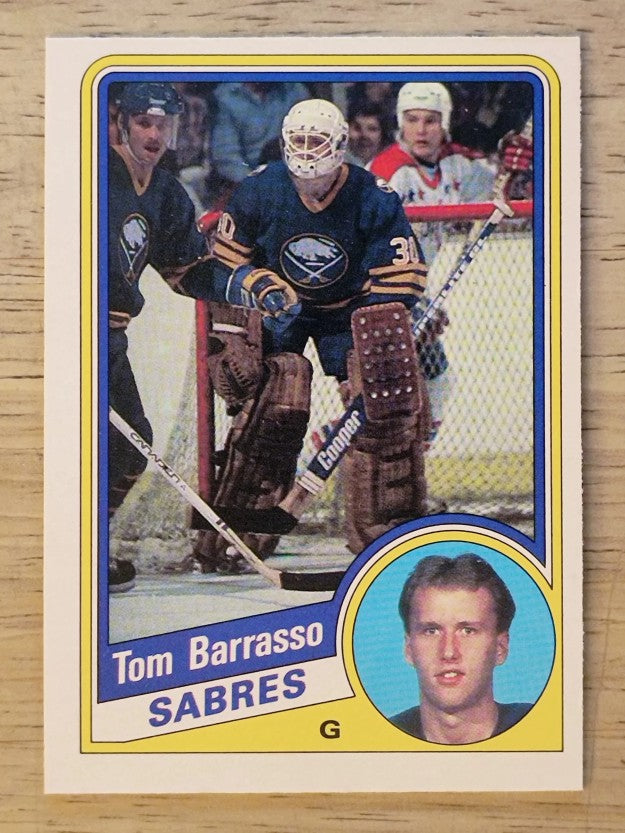 1984-85 O-Pee-Chee #18 Tom Barrasso RC