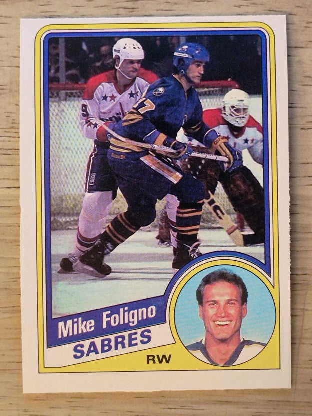 1984-85 O-Pee-Chee #20 Mike Foligno