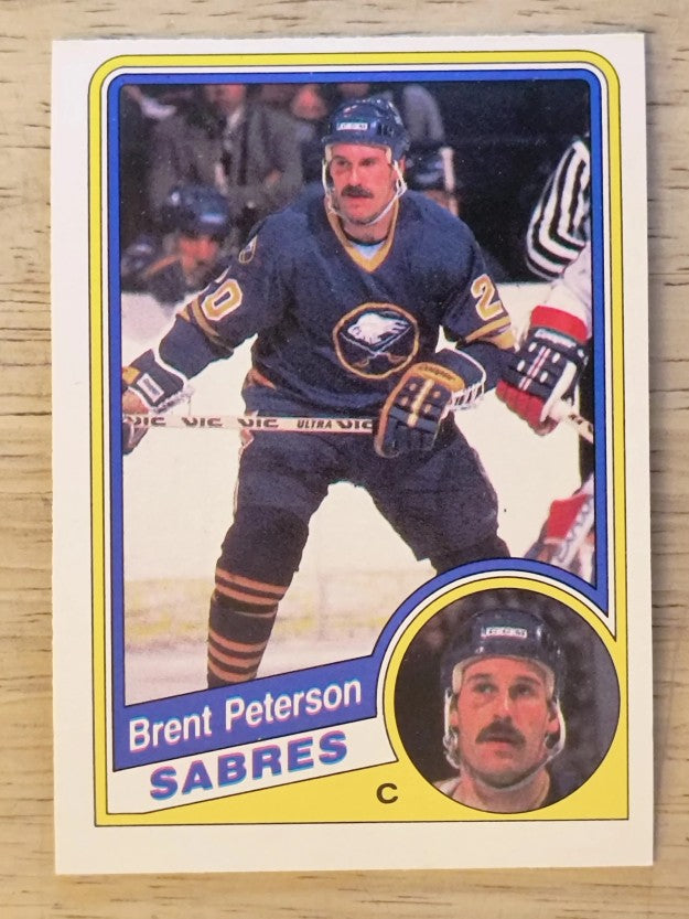 1984-85 O-Pee-Chee #25 Brent Peterson