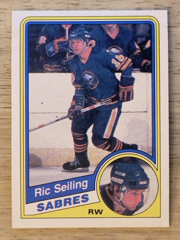 1984-85 O-Pee-Chee #31 Ric Seiling