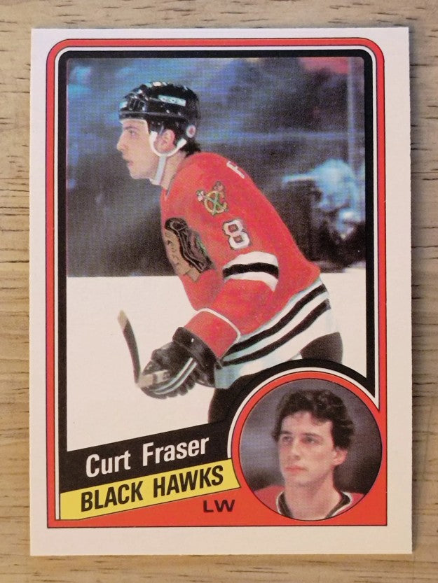 1984-85 O-Pee-Chee #34 Curt Fraser