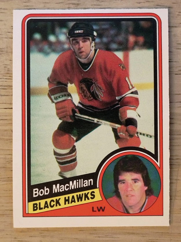 1984-85 O-Pee-Chee #40 Bob MacMillan