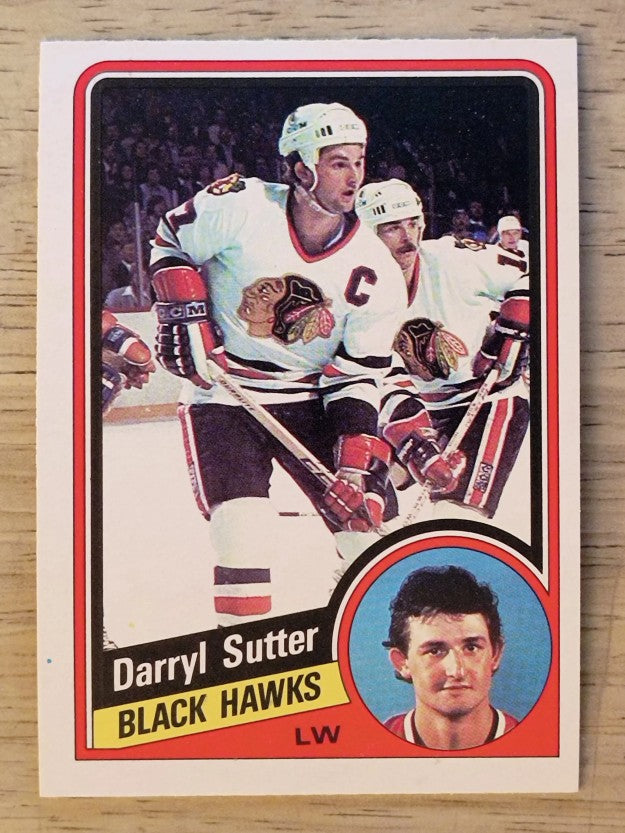 1984-85 O-Pee-Chee #47 Darryl Sutter