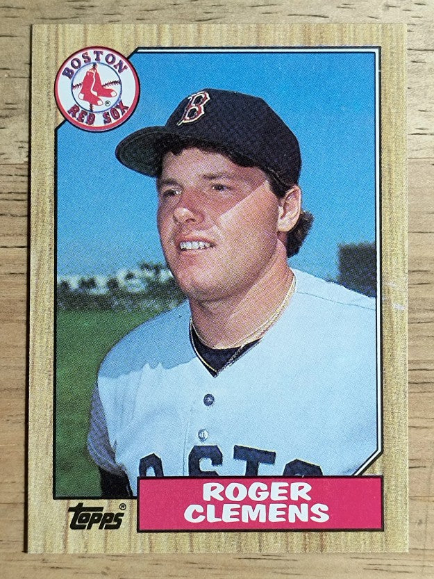 1987 Topps #340 Roger Clemens