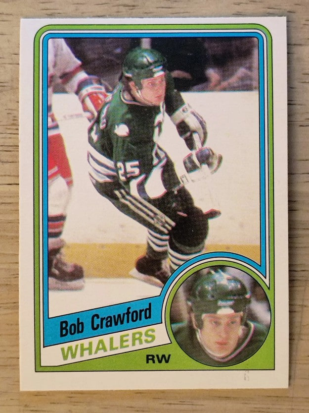 1984-85 O-Pee-Chee #68 Bob Crawford RC