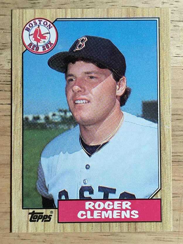 1987 Topps #340 Roger Clemens