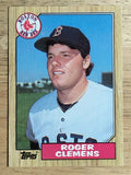 1987 Topps #340 Roger Clemens
