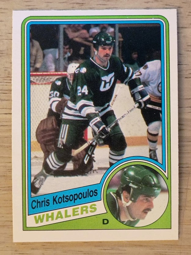 1984-85 O-Pee-Chee #73 Chris Kotsopoulos