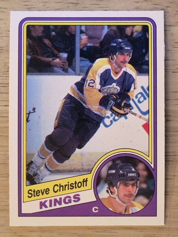 1984-85 O-Pee-Chee #81 Steve Christoff