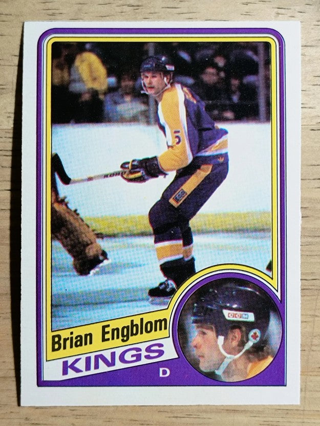 1984-85 O-Pee-Chee #83 Brian Engblom
