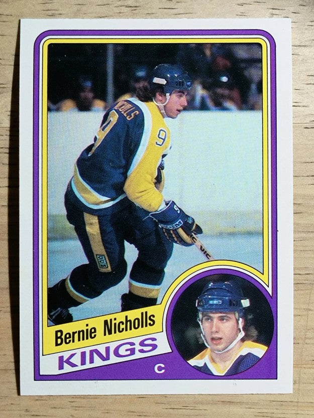 1984-85 O-Pee-Chee #88 Bernie Nicholls