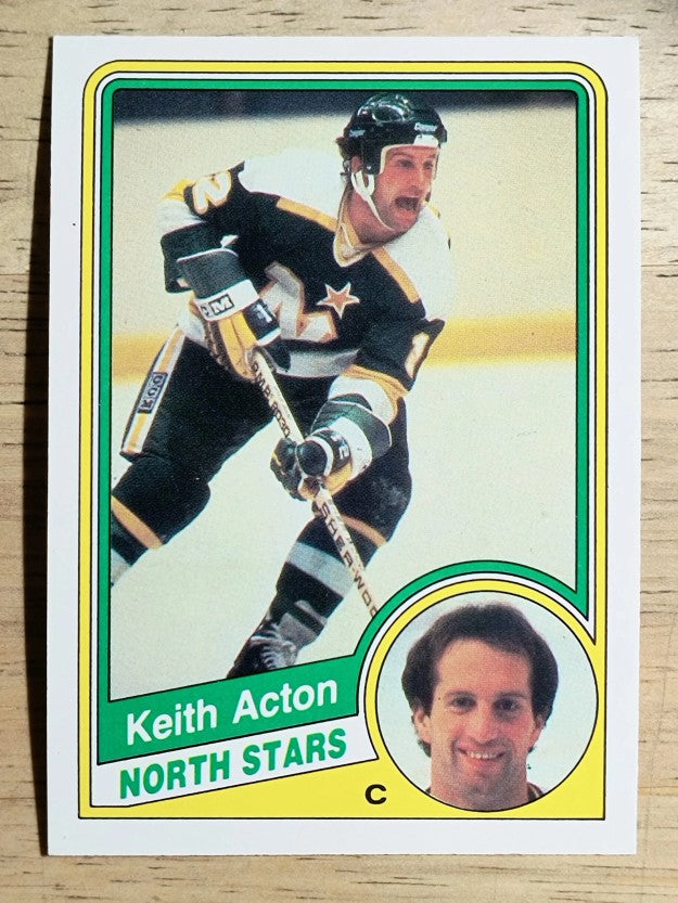 1984-85 O-Pee-Chee #93 Keith Acton