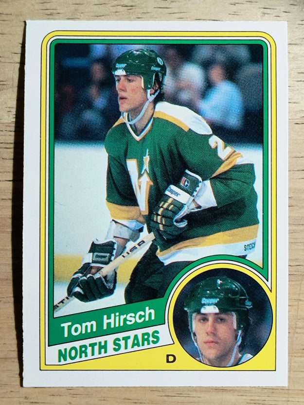 1984-85 O-Pee-Chee #99 Tom Hirsch RC