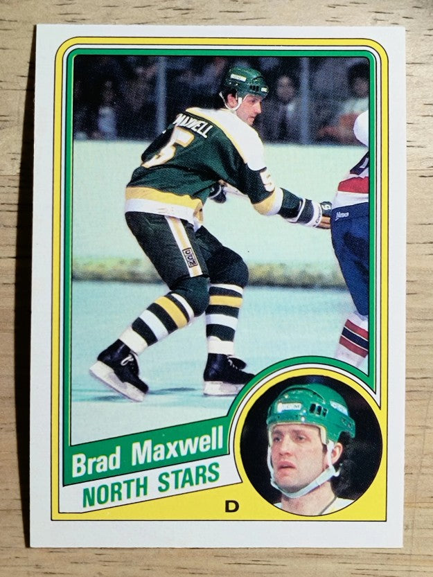 1984-85 O-Pee-Chee #102 Brad Maxwell