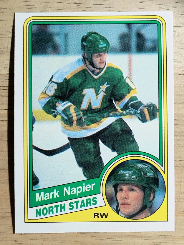 1984-85 O-Pee-Chee #105 Mark Napier