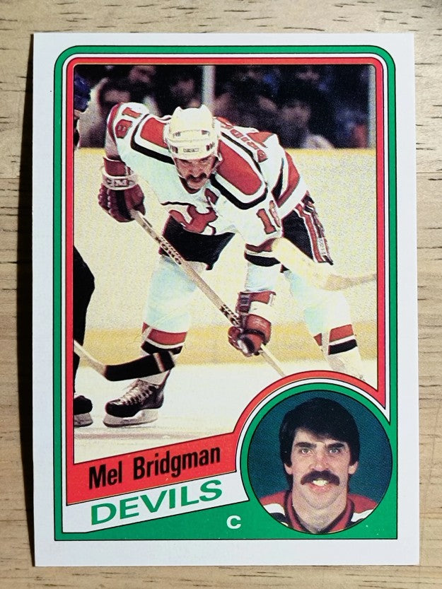 1984-85 O-Pee-Chee #109 Mel Bridgman