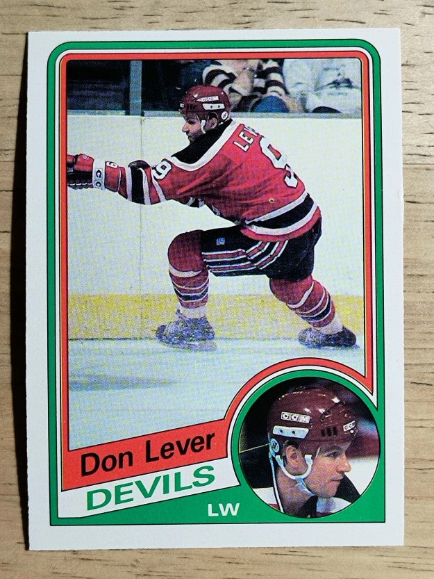 1984-85 O-Pee-Chee #112 Don Lever